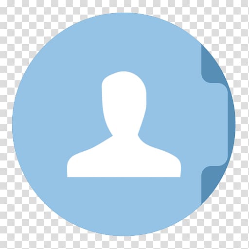 Default Facebook user profile , blue silhouette neck symbol.