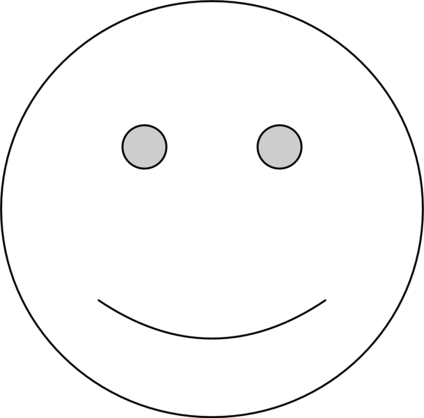 Smiley face black and white smiley face clip arts emotions.