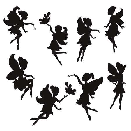 16,287 Fairy Silhouette Stock Illustrations, Cliparts And Royalty.