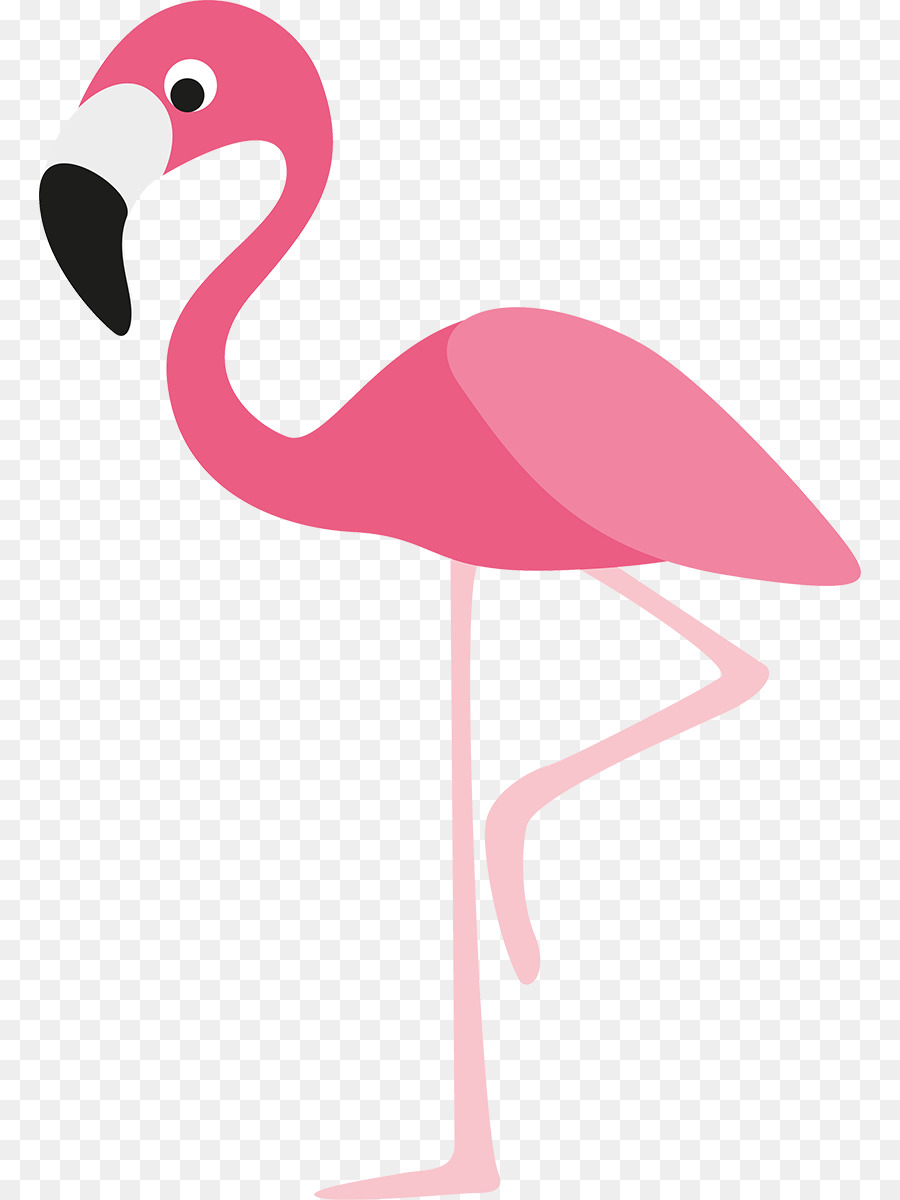 Pink Flamingo clipart.