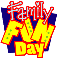 Family Fun Day Clipart.