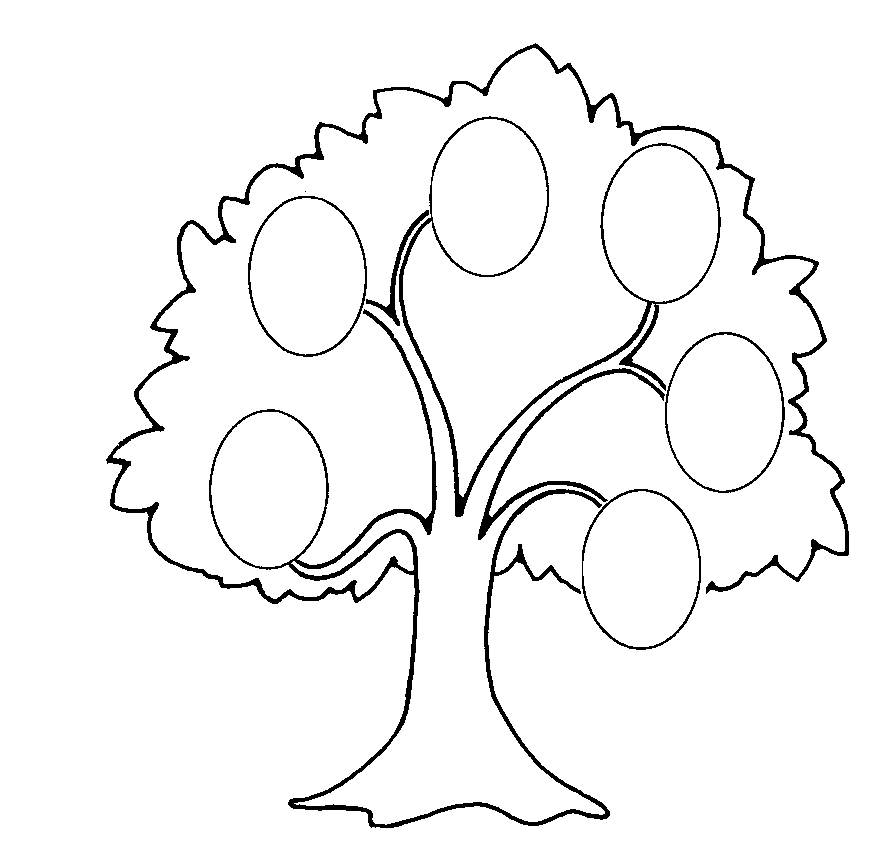 Family tree clip art coloring page family tree colouring.