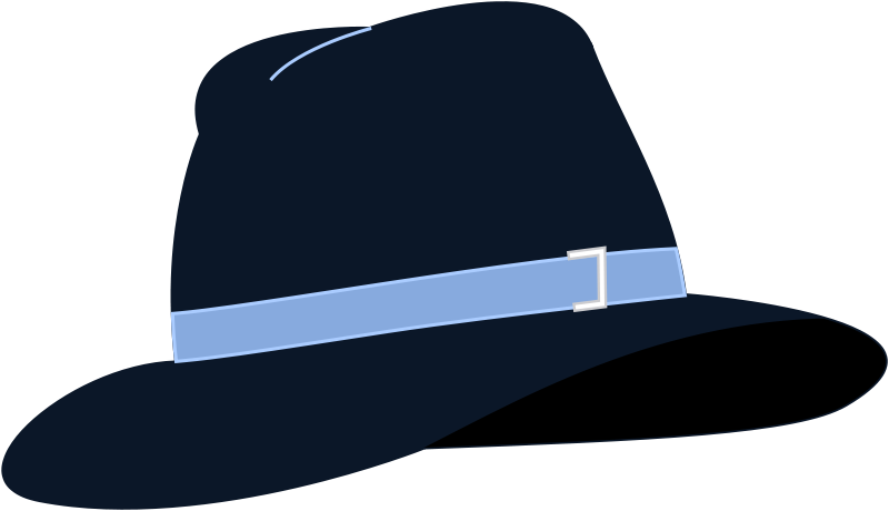 Free Clipart: Fedora Hat.