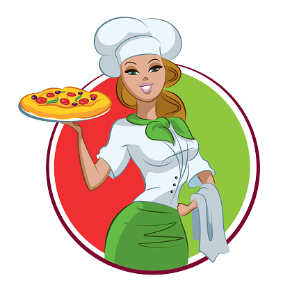 Clipart Female Chef 7 