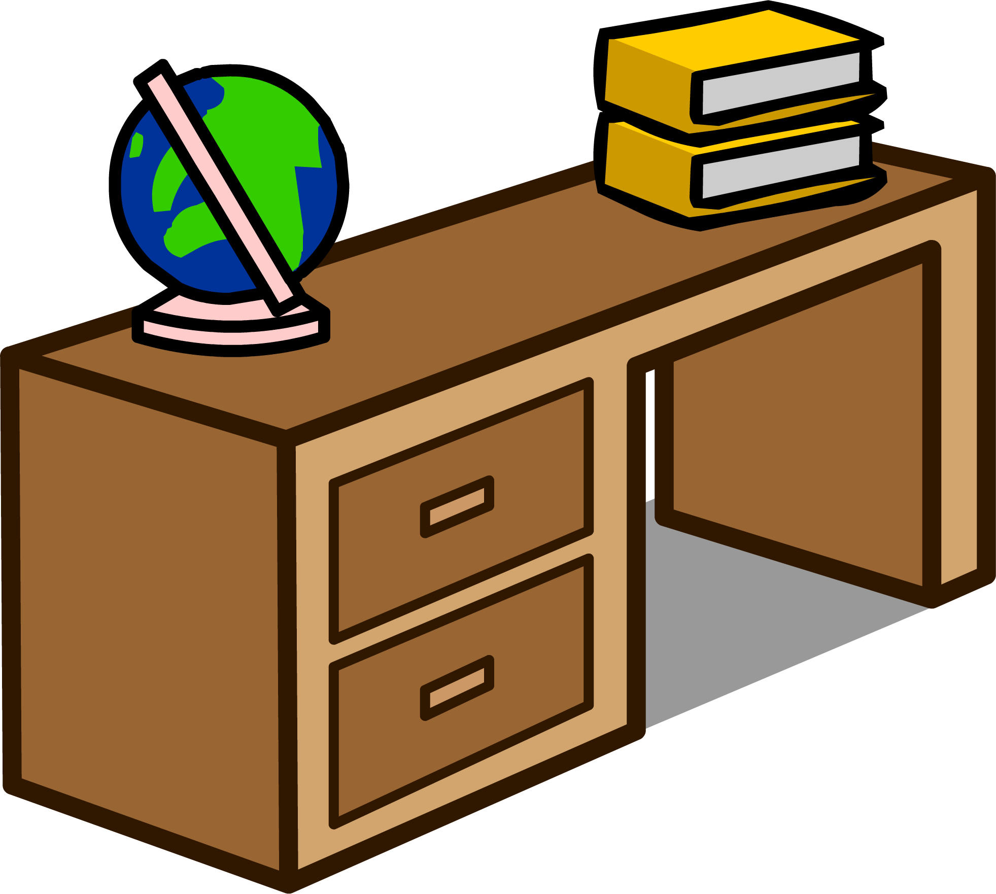 Image Desk Change Clipground Filestudent Sprite Png.