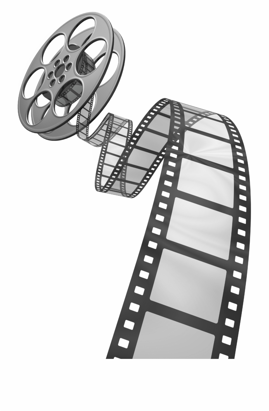 Movie Reel Film Reel Clip Art Image.