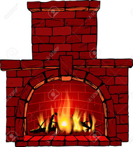 Download three little pigs fireplace clipart Fireplace Clip art.