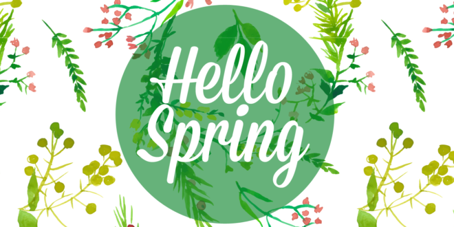 First Day Of Spring Clipart.