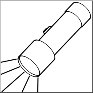 Flashlight Clipart.