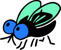 insect clipart fly.