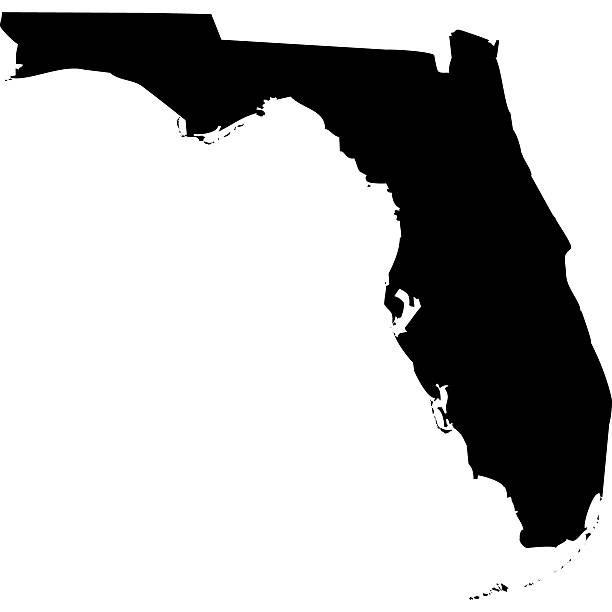Florida Map Clipart.