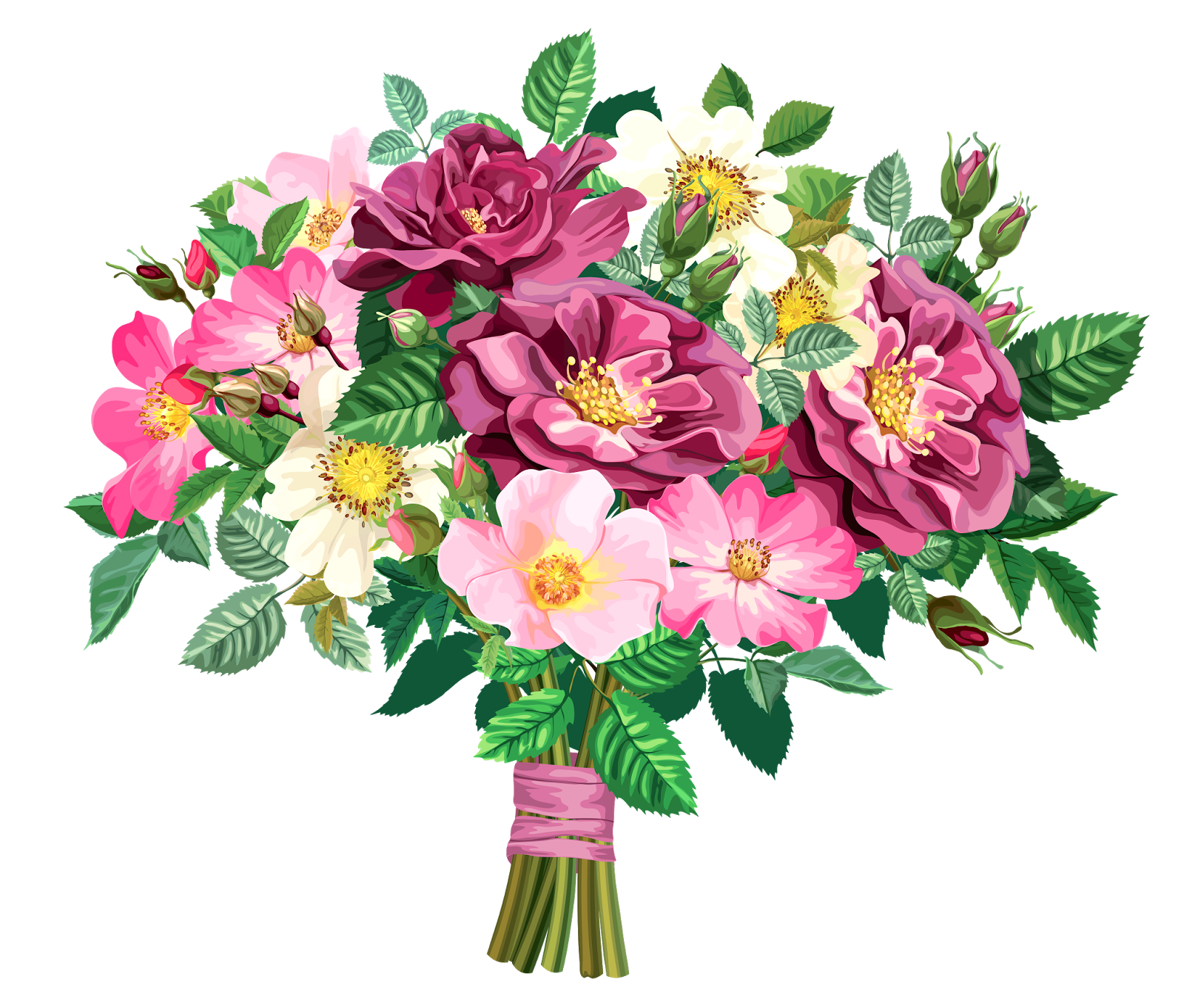flower bouquet illustration free download