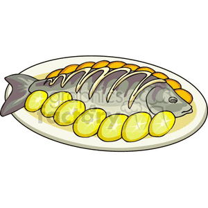 Food Fish Clipart.