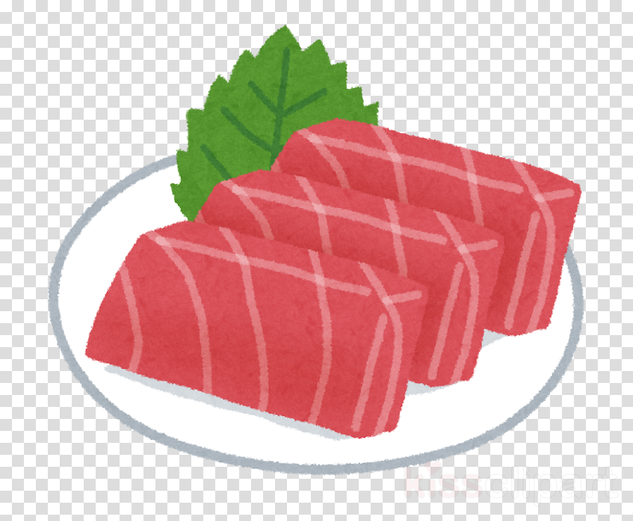 food dish cuisine sashimi beef clipart.