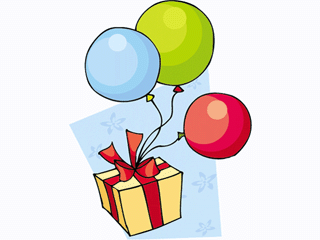 Free Birthday Balloon Clip Art.