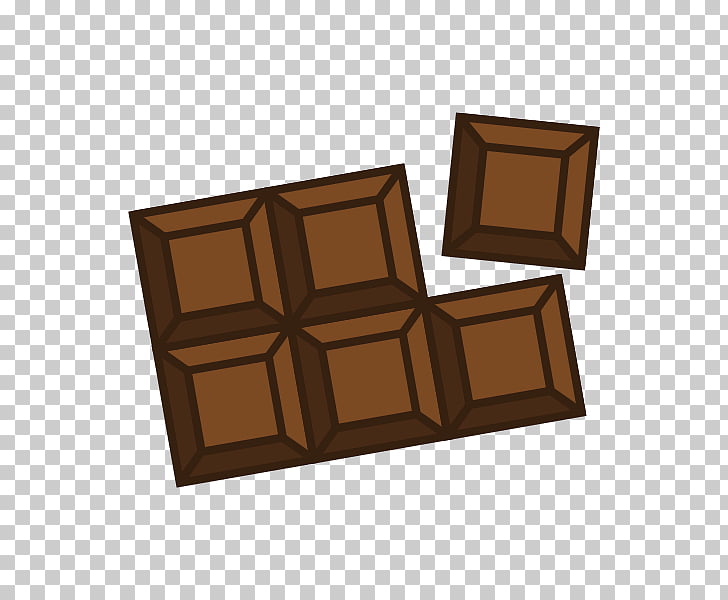 Chocolate bar Chocolate truffle Square , division PNG.