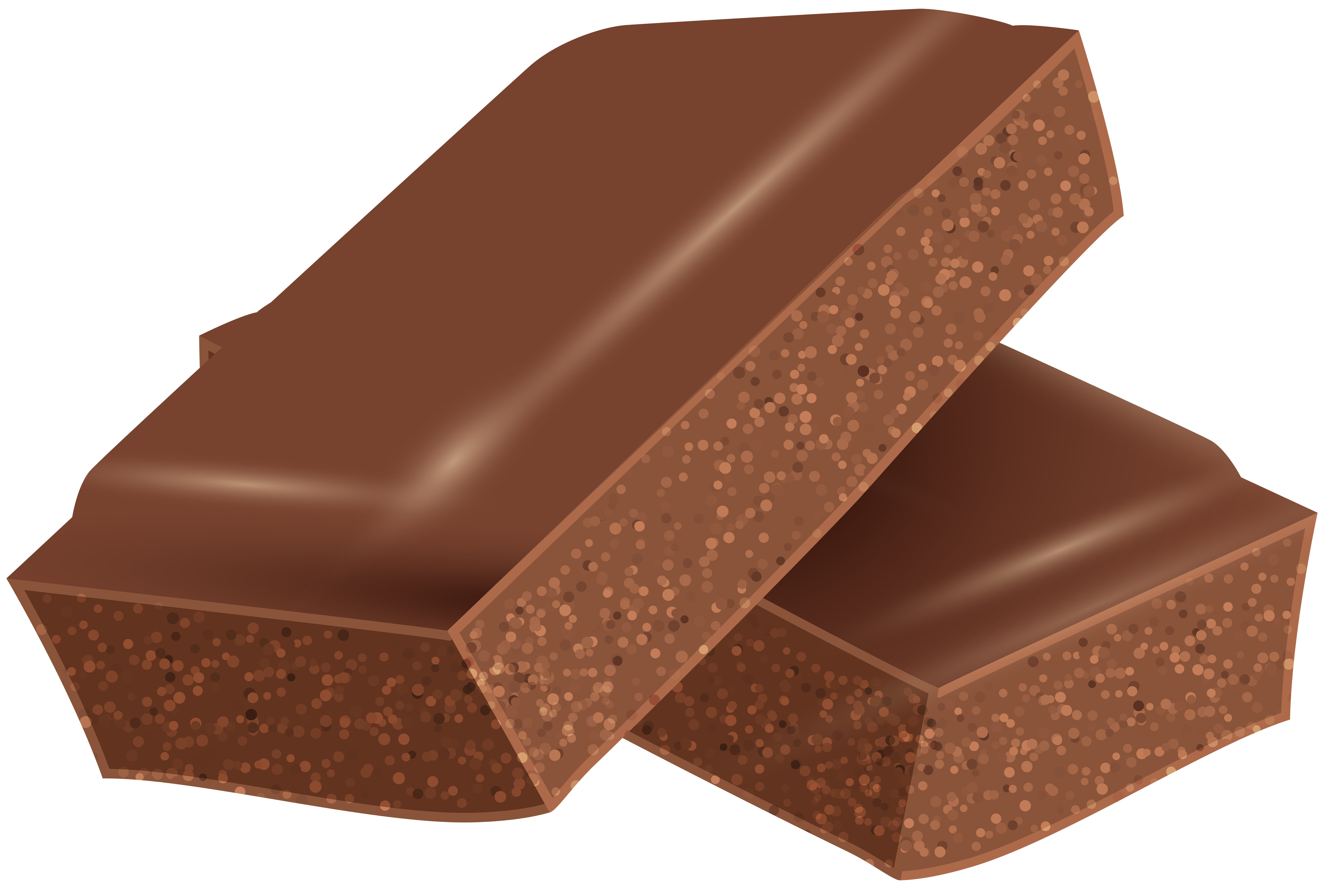 Chocolate clipart chocolate piece, Chocolate chocolate piece.
