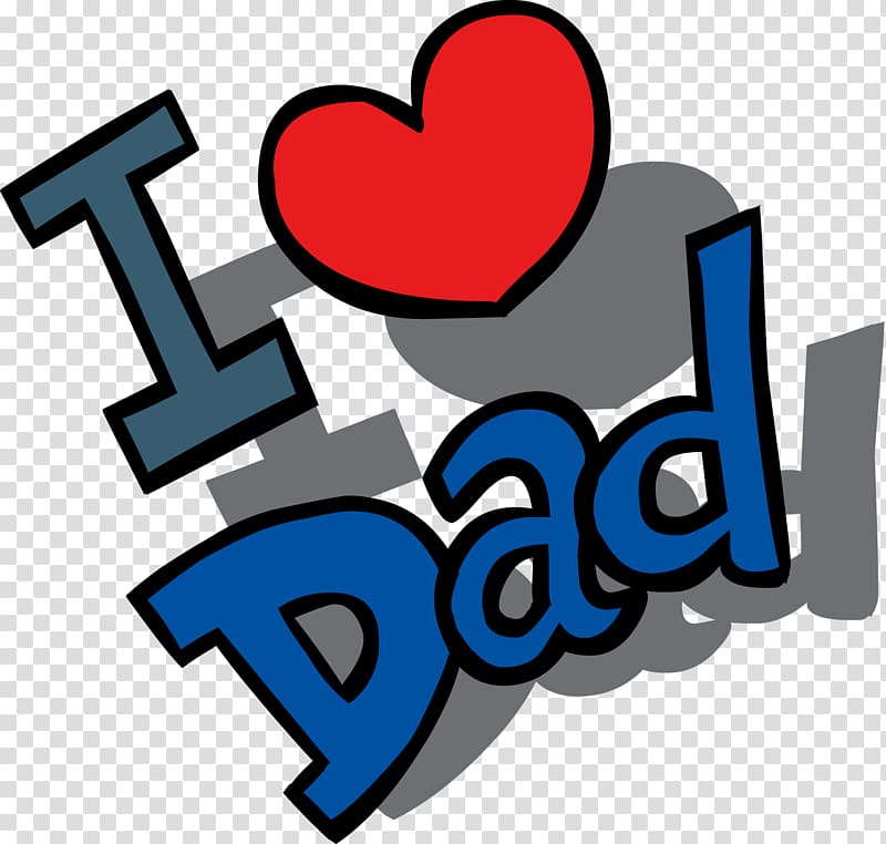 I love dad illustration, Fathers Day Gift , Fathers Day File.