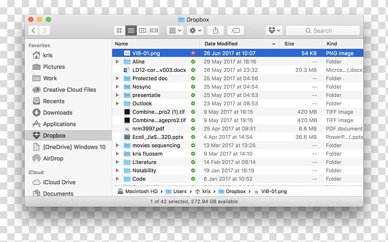 MacOS Sierra Dropbox macOS High Sierra Symbolic link.