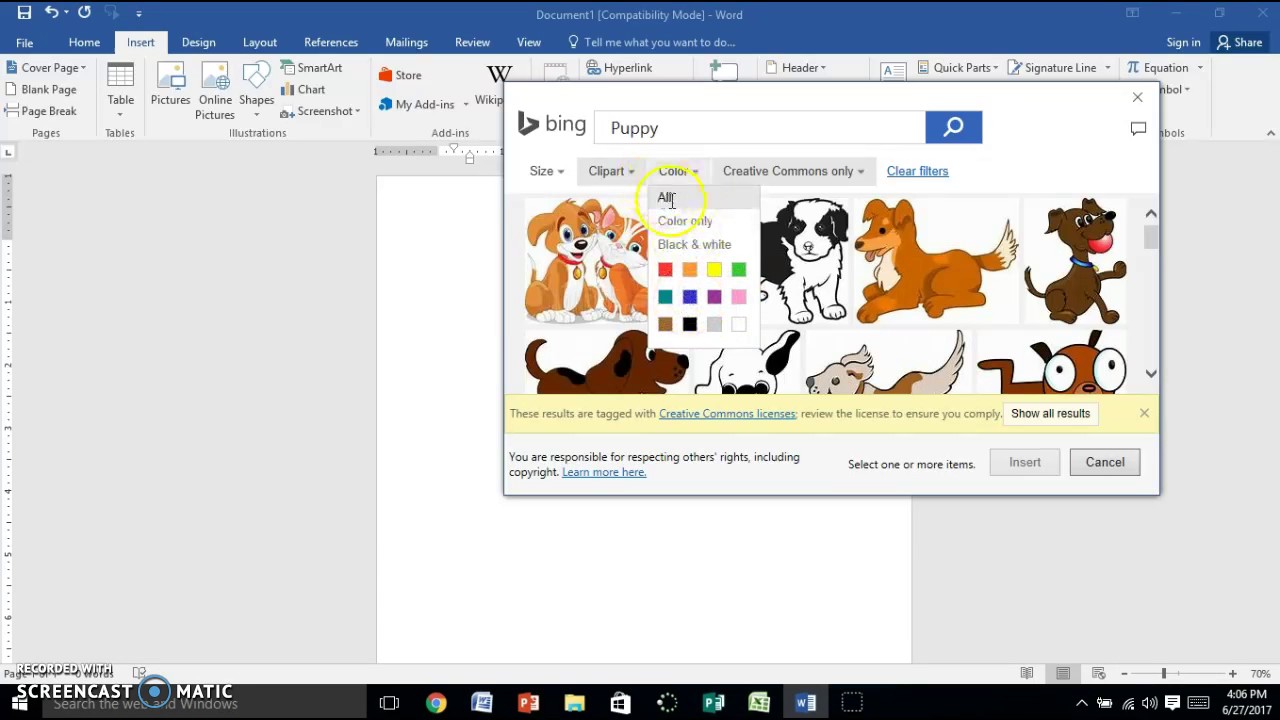 microsoft word clip art online