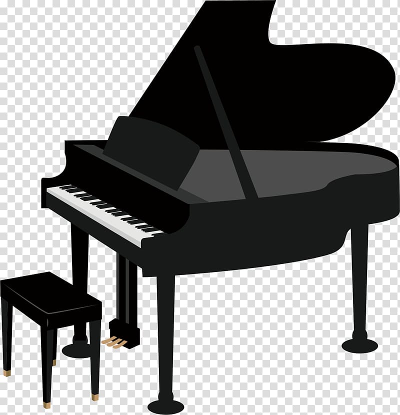 Grand piano Drawing , piano transparent background PNG.