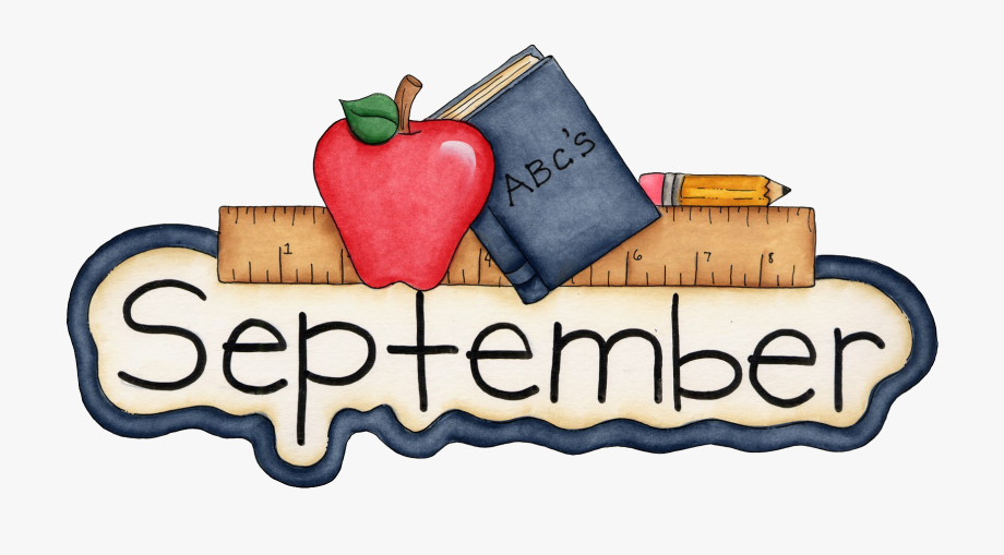 Graphic Free Library September Calendar Clipart.