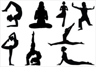 Logo Yoga Clipart.