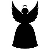 Download clipart free angel ornament silhouette 20 free Cliparts ...