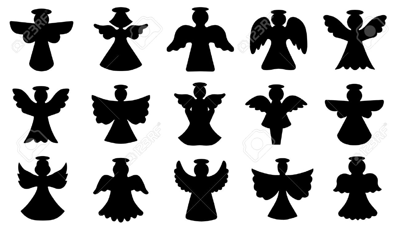 Download clipart free angel ornament silhouette 20 free Cliparts ...