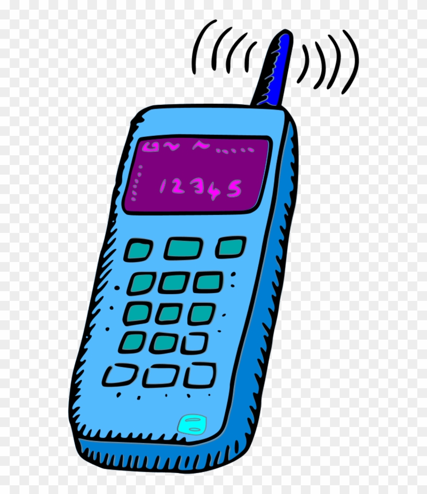 Cell Phone Image Clip Art.