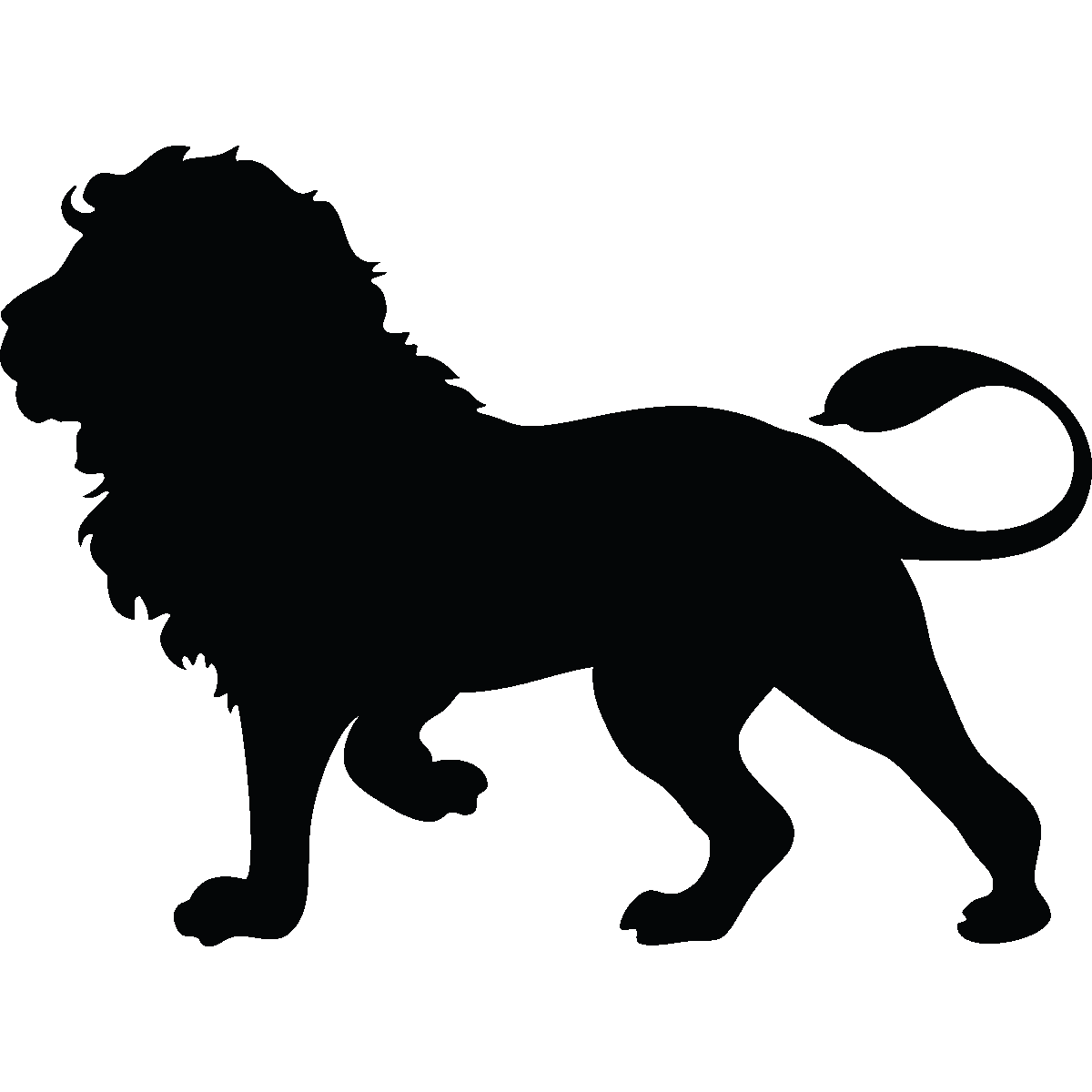 Free Free 85 Lion Silhouette Svg Free SVG PNG EPS DXF File