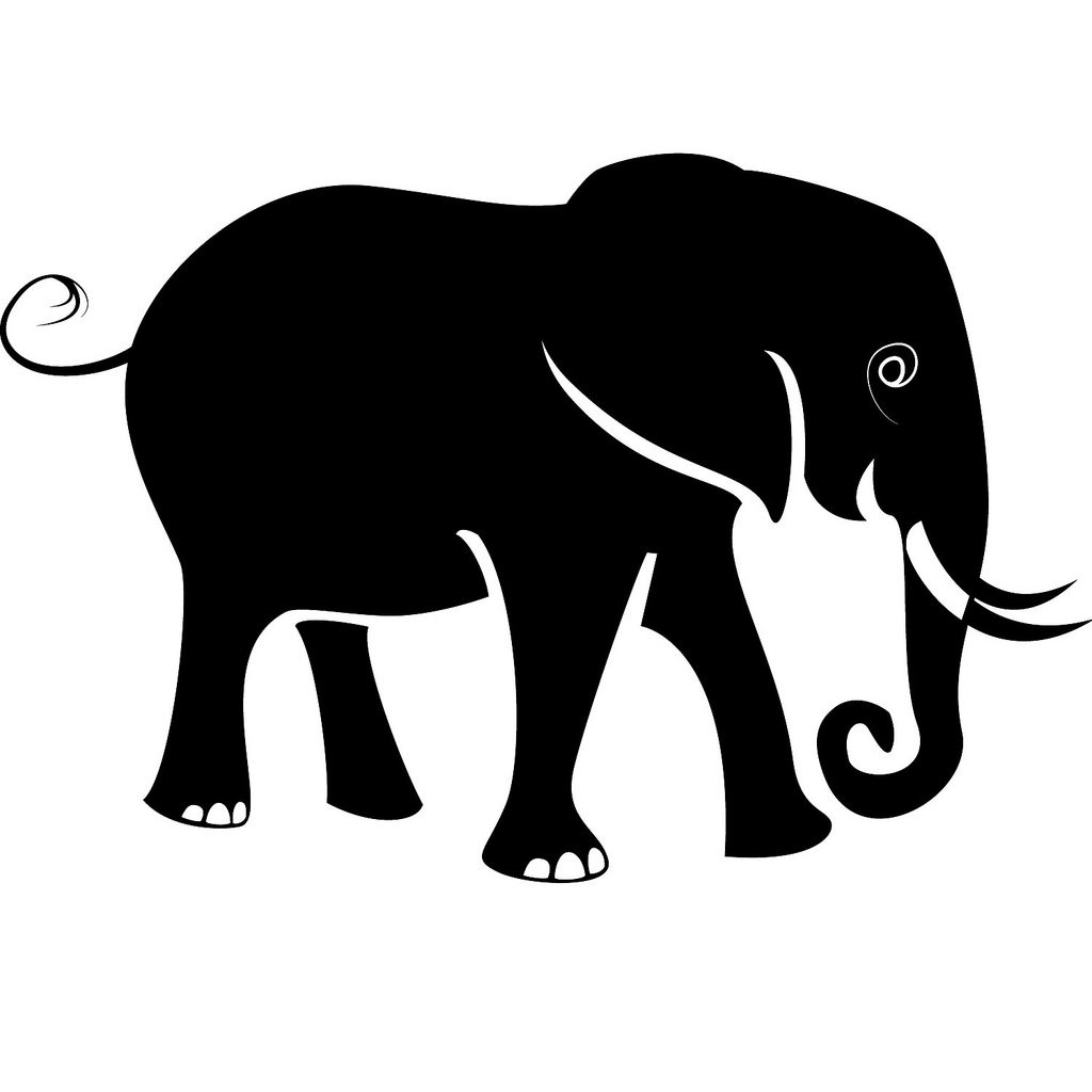 Download clipart free silhouette elephant 20 free Cliparts ...