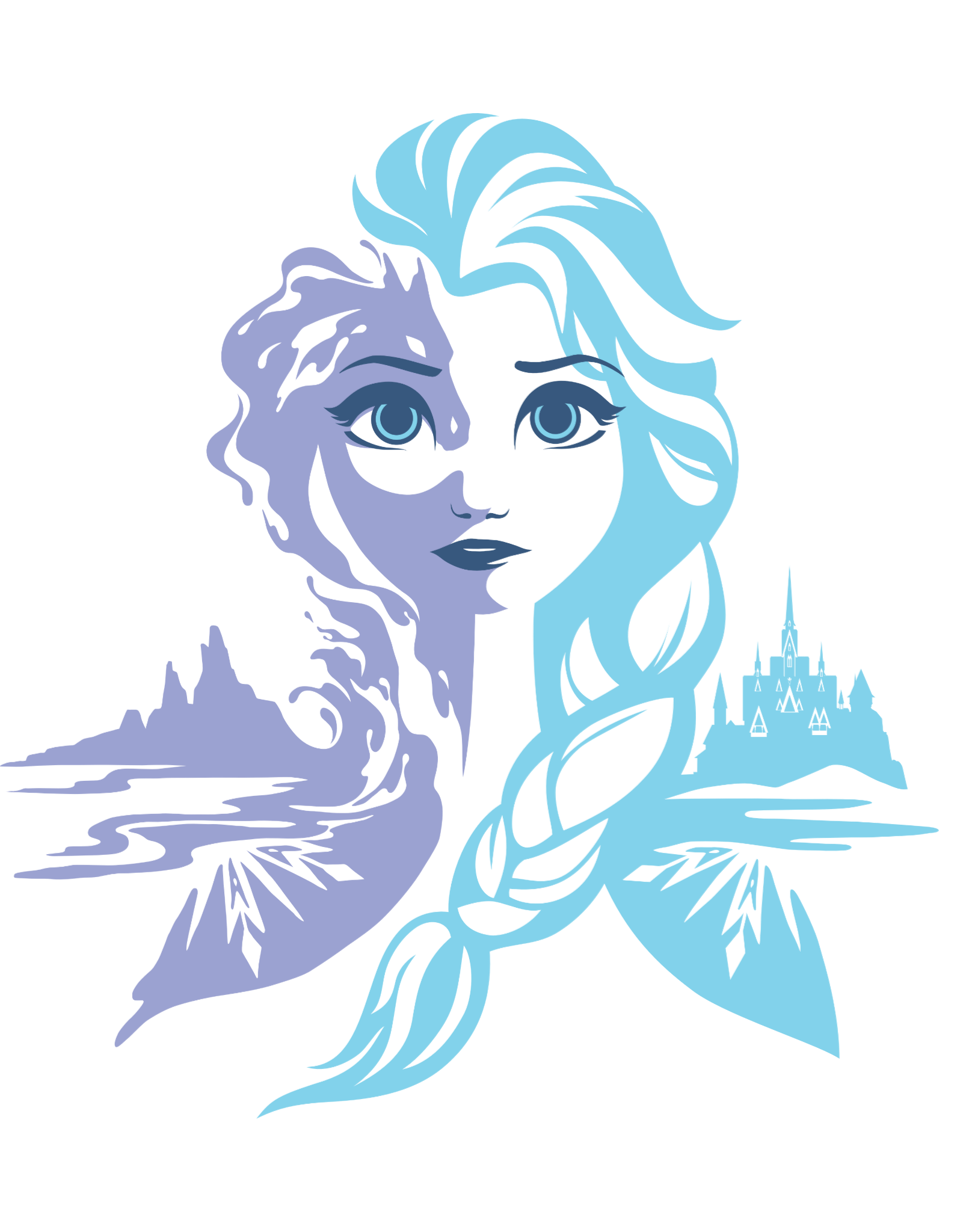 Disney Frozen 2 clipart in png format with a clear.