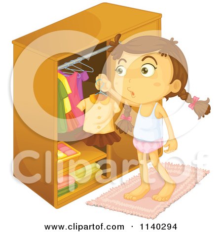 clipart girl getting dressed 20 free Cliparts | Download images on ...