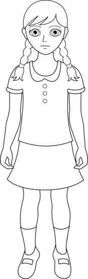 Free Girl Outline Cliparts, Download Free Clip Art, Free.