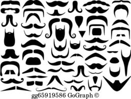 Goatee Clip Art.