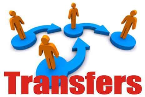 Jammu and Kashmir government orders transfer of department.