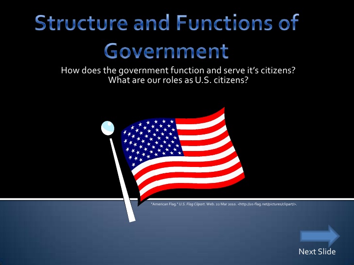 Structure And Functions Of Government.