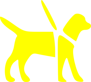 Yellow Guide Dog Clip Art at Clker.com.