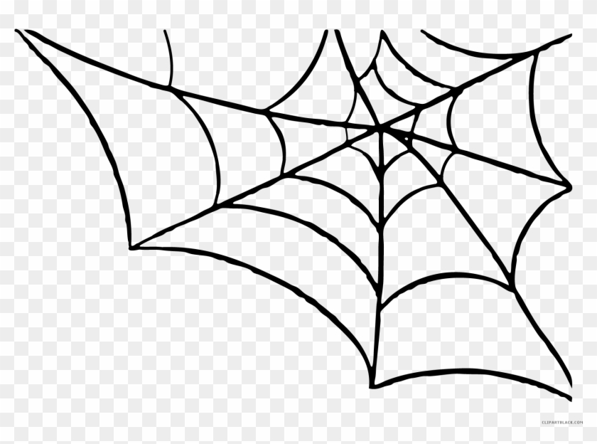 Halloween Spider Web Clipart.