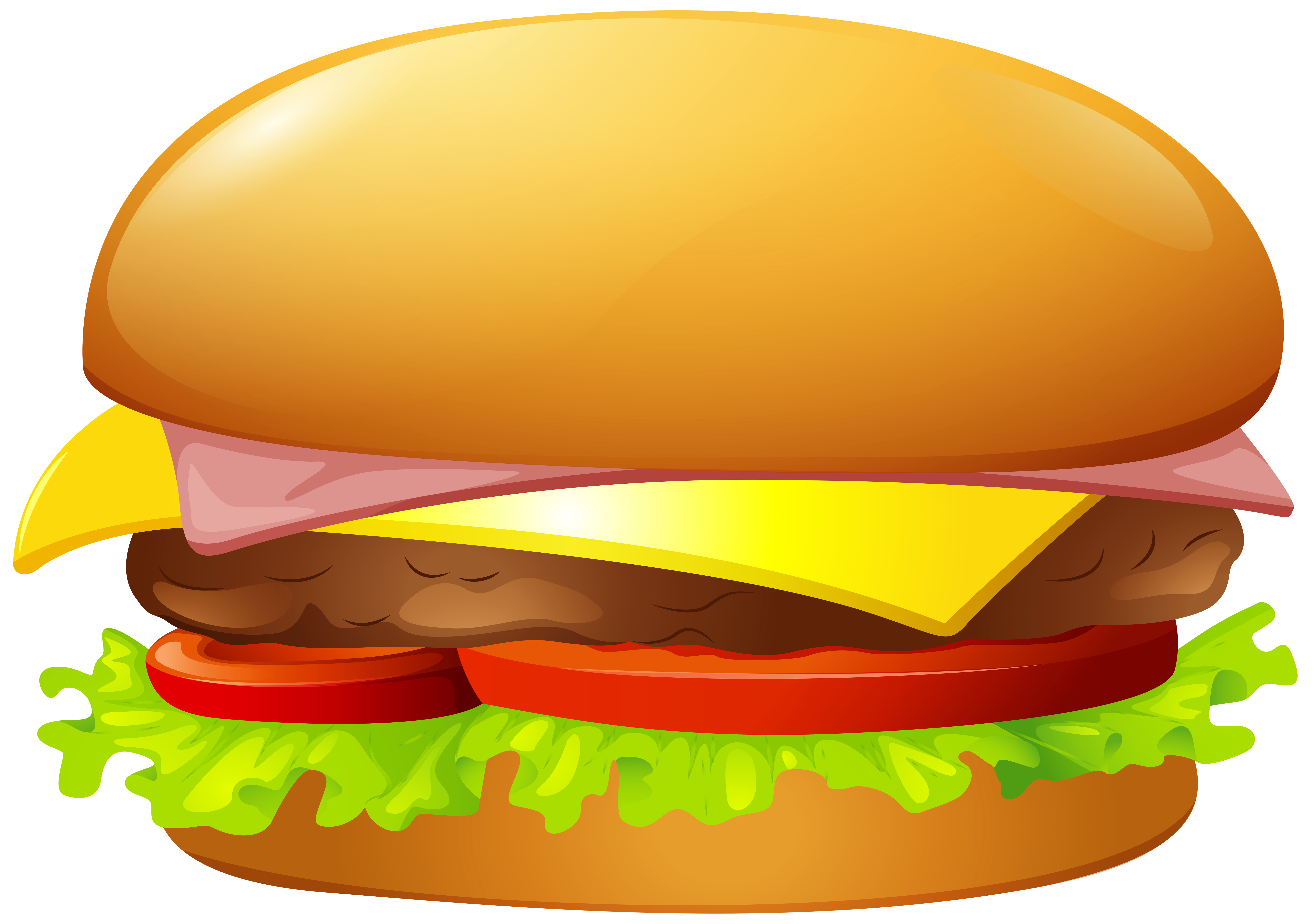 Hamburger PNG Clip Art.