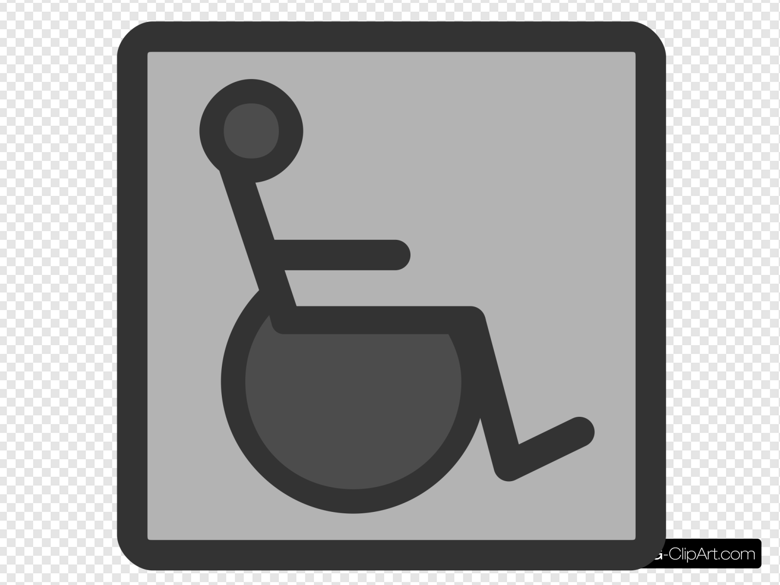 Handicap Accessibility Clip art, Icon and SVG.