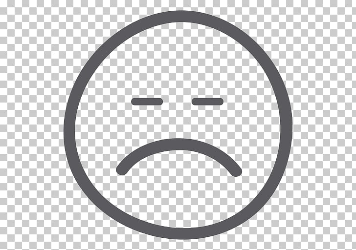 Smiley Face Emoticon Sadness , sad emoji PNG clipart.