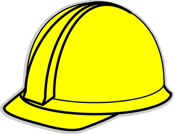 71 Construction Hat free clipart.