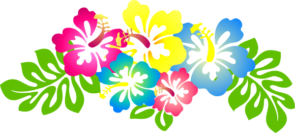 Hibiscus Flower Clip Art.