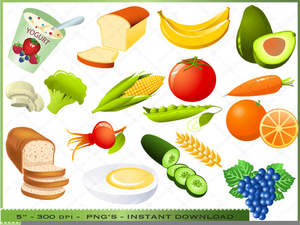 Healthy Food Clipart Images.