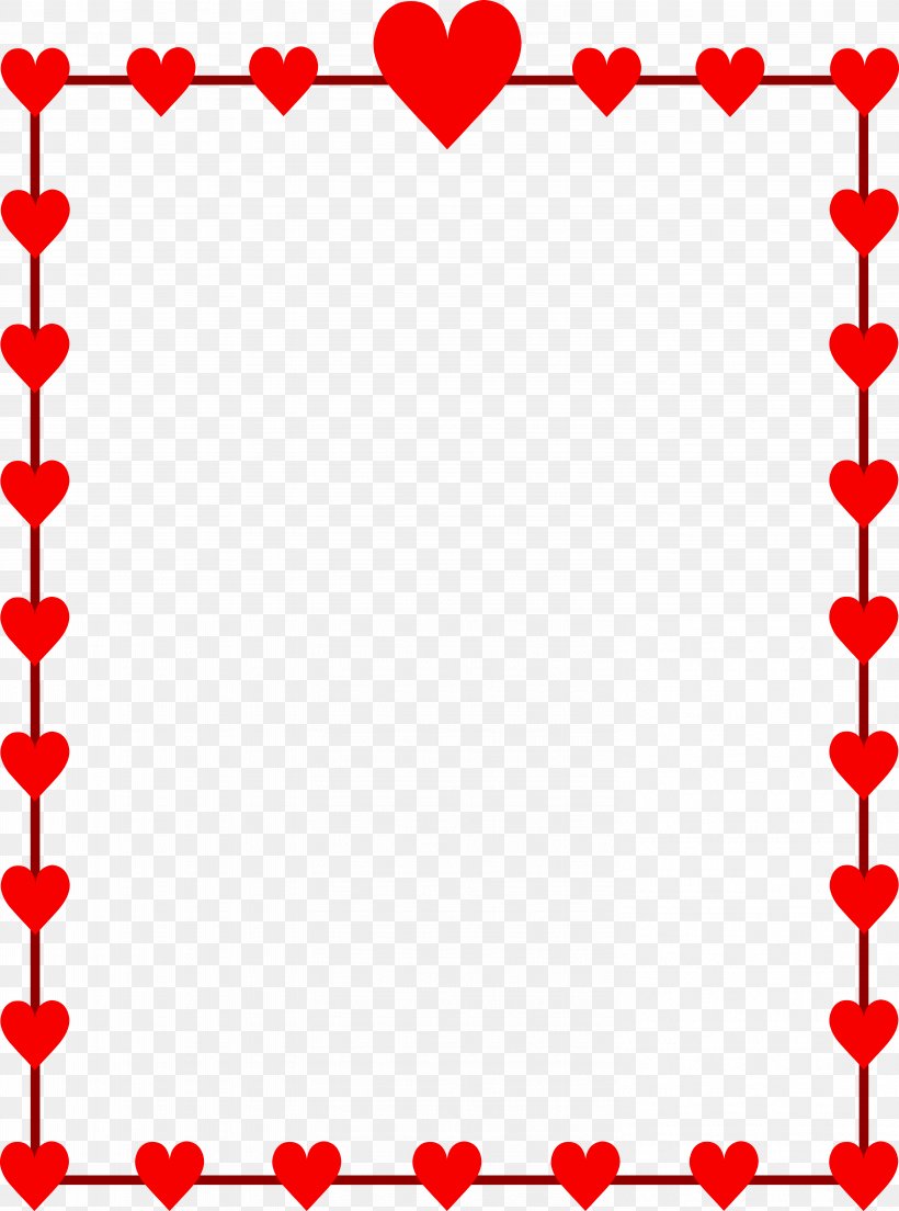 Red Heart Border Clipart 10 Free Cliparts Download Images On