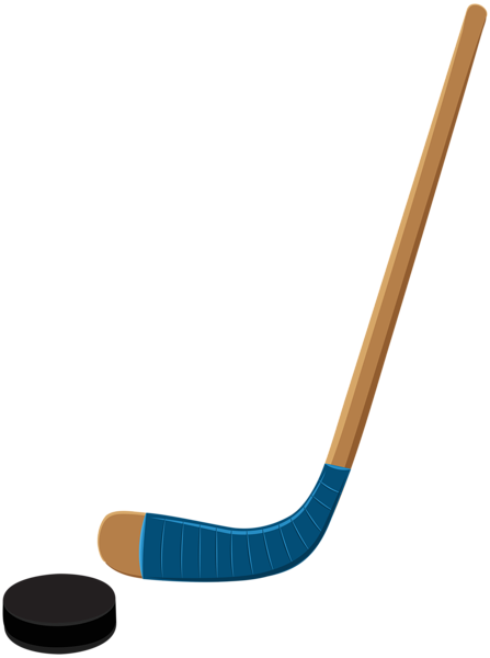 Hockey Stick Clip Art Image.