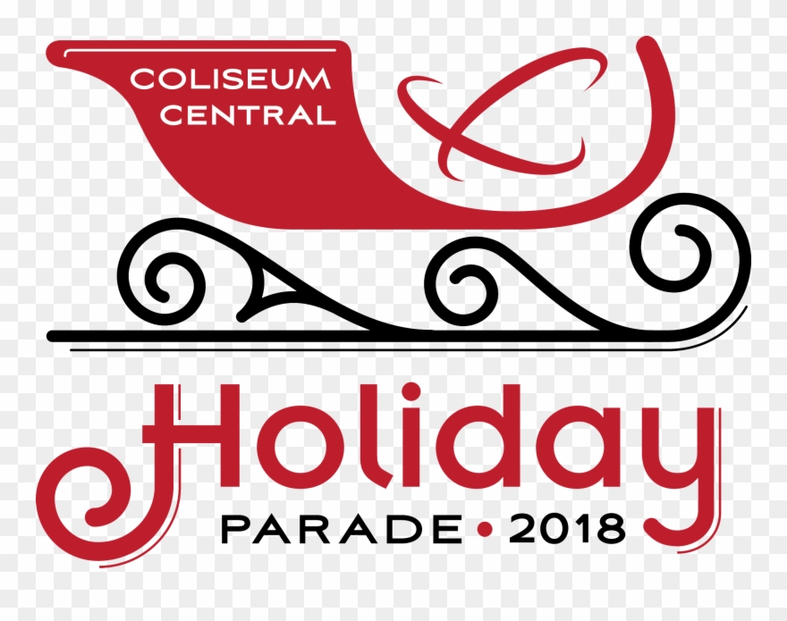 2018 Coliseum Central Holiday Parade Logo.