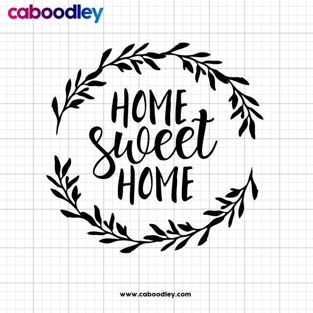 Home Sweet Home Svg Cut File, Dxf Cut File, Clipart, Printable, Instant  Download.